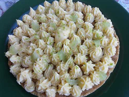 Tarte au citron acidulé