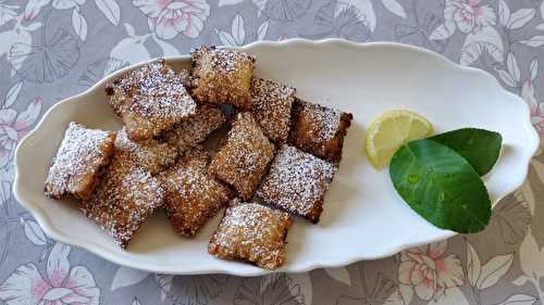 Tourtons à la ricotta et au citron