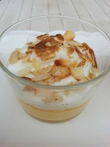 Verrine au citron et meringue italienne