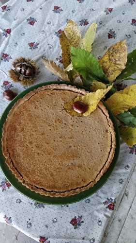 Tarte à la châtaigne