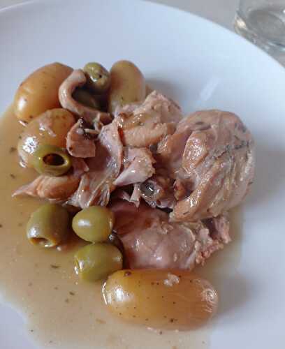 Lapin aux olives