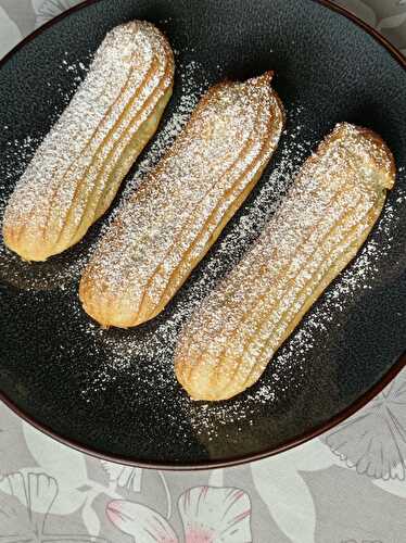 Eclairs à la vanille