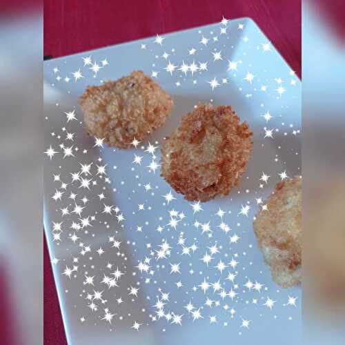 Arancini - reste de riz de Noël