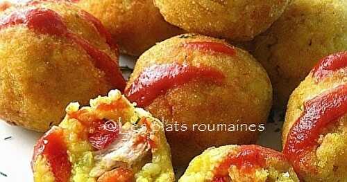 Boules de riz farcies