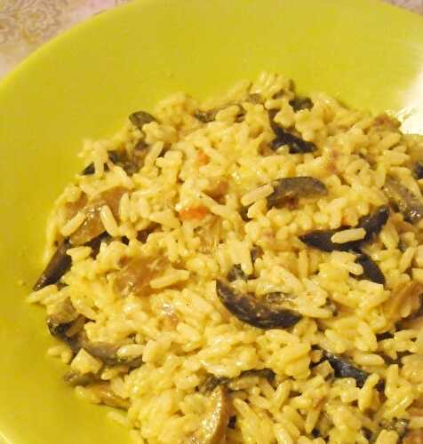 Risotto aux olives