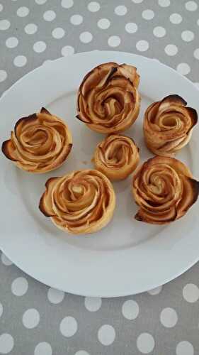 Boutons de roses aux pommes