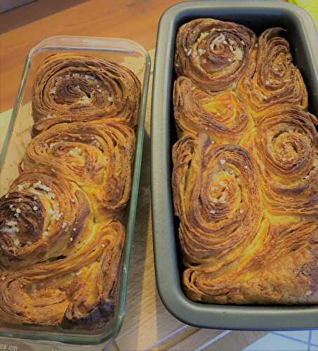 Brioche feuilletée au sucre façon CONTICINI