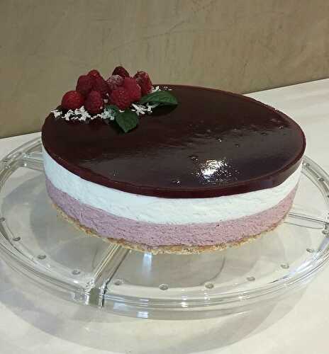 ENTREMET DACQUOISE FRAMBOISES COCO