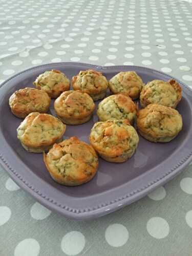 Muffins chorizo, roquette et parmesan