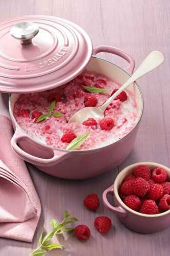 SOUPE DE FRAMBOISES VANILLE