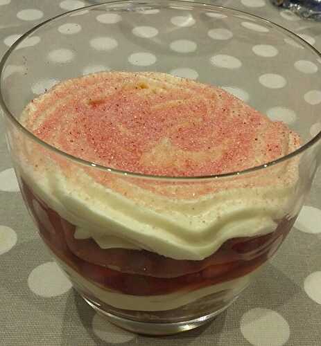 TIRAMISU DE FRAISES