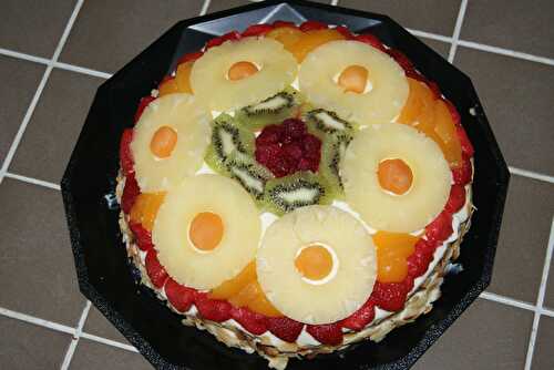 Gâteau aux fruits - Les Recettes d'Angelimix