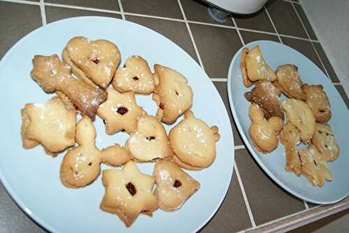 Sablés à la confiture ou au Nutella