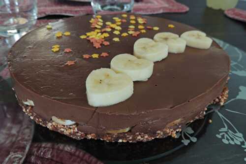 Entremets chocolat-banane pour Mamie