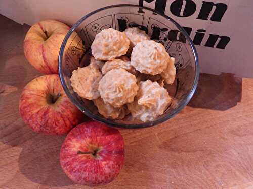 Petits moelleux pommes-amandes-cannelle (recette sans gluten, maïs, lait, oeuf, arachide, lupin et pois, possible sans fruits à coques)