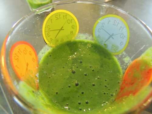 Smoothie vert matinal