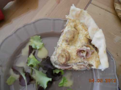 Tarte à l'andouille de Guemene