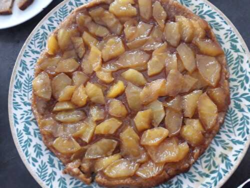 Tarte tatin (sans allergènes majeurs ni pois)