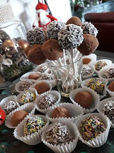 Truffes chocolat-dattes