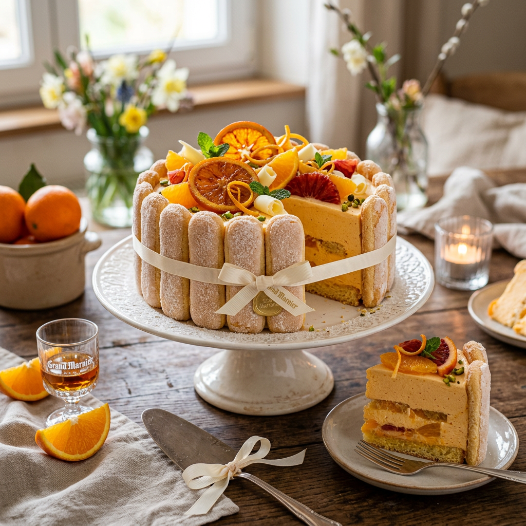 đ»Charlotte Ă lâorange et au Grand Marnier