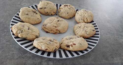 BISCUITS AUX PÉPITES DE CHOCOLAT