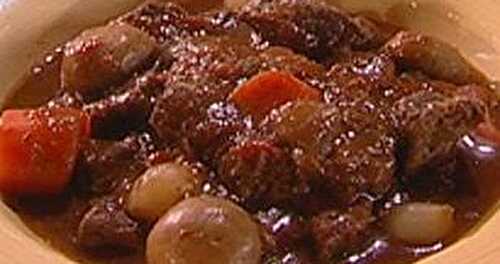 BOEUF BOURGUIGNON (Claudette)