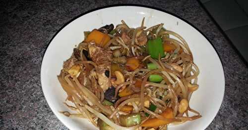 CHOP SUEY AU POULET