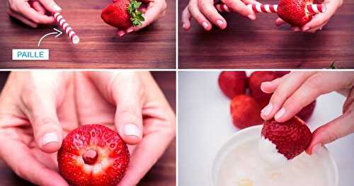 COMMENT ÉQUEUTER FACILEMENT UNE FRAISE