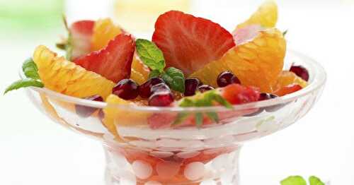 COMMENT RÉUSSIR UNE SALADE DE FRUITS 