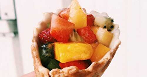 CORNETS AUX FRUITS 