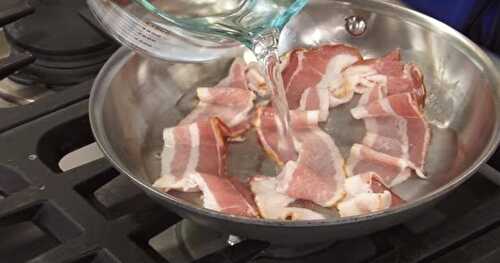 CUISSON DU BACON