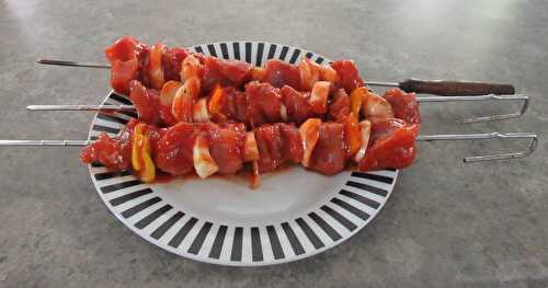 MARINADE ÉRABLE ET KETCHUP  POUR BROCHETTES  