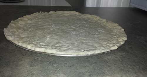 PÂTE PIZZA 30 MINUTES