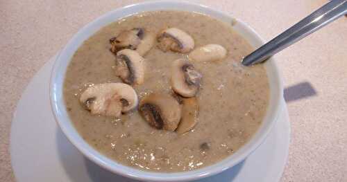 POTAGE AUX CHAMPIGNONS