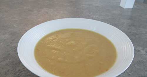 POTAGE DE NAVET À L'ÉRABLE