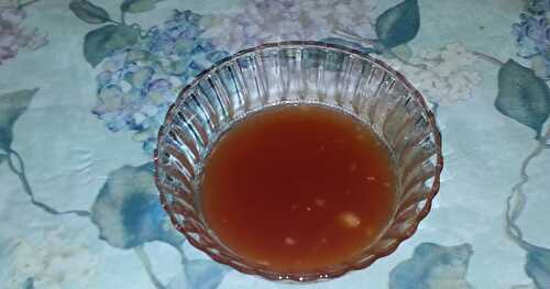 SAUCE POUR BROCHETTE (Jacinthe)