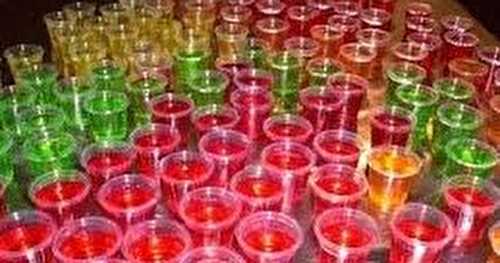 SHOOTERS À LA GELÉE (Jello Shots)