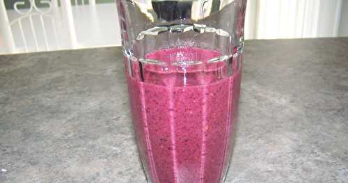 SMOOTHIE A LA CHANTAL