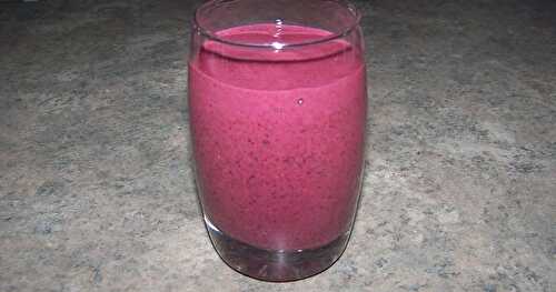 SMOOTHIE AUX FRUITS SAUVAGES