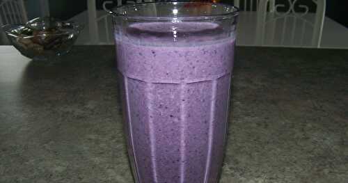 SMOOTHIE BANANE - BLEUETS 