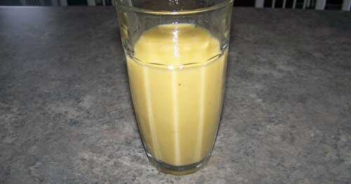 SMOOTHIE POMME - BANANE - POIRE - ORANGE