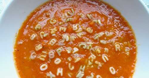 SOUPE ALPHABET