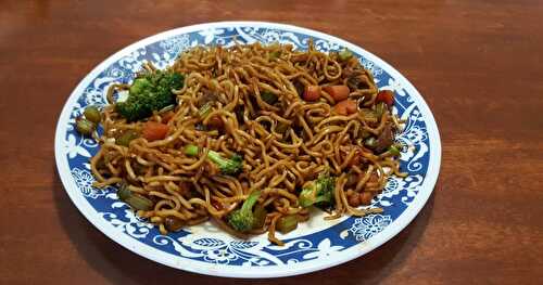 CHOW MEIN AUX LÉGUMES