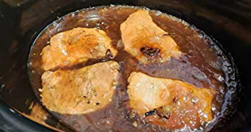 CÔTELETTES DE PORC À LA MIJOTEUSE (2)