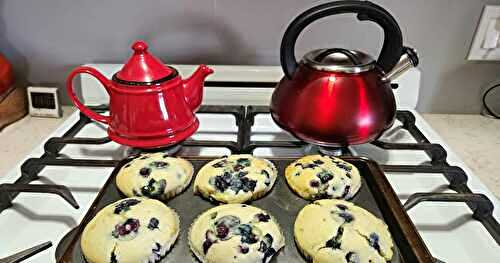 MUFFINS AUX BLEUETS SANS LAIT