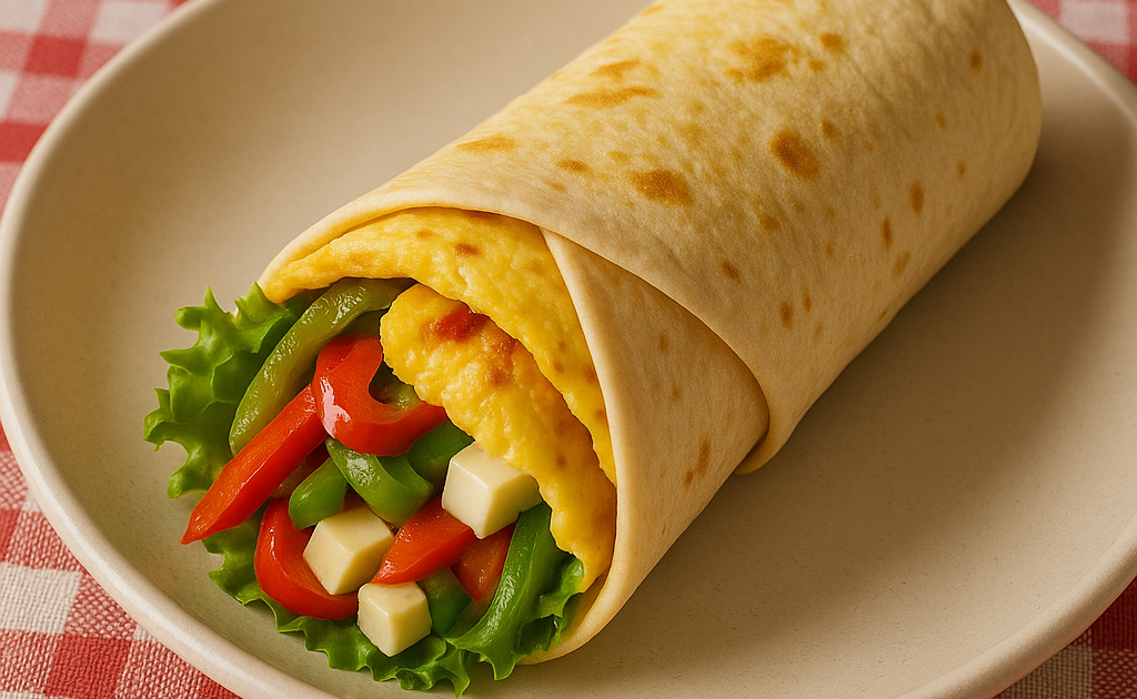 OMELETTE ROULÉE FACON FAJITA  