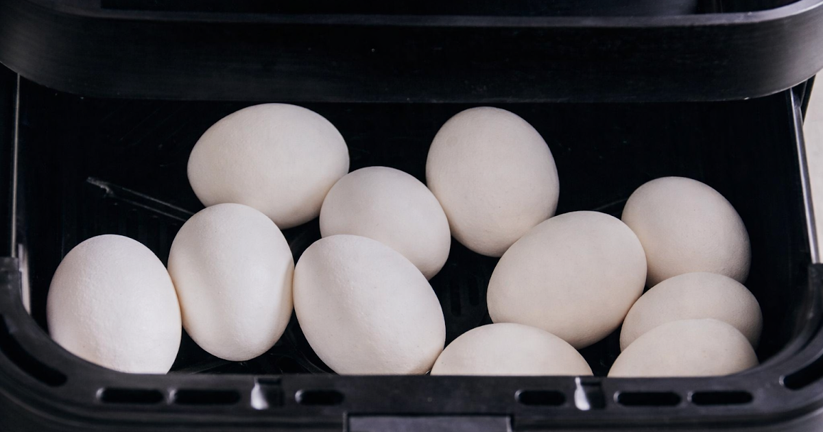 DIFFÉRENTE CUISSON D'OEUF AU AIR FRYER