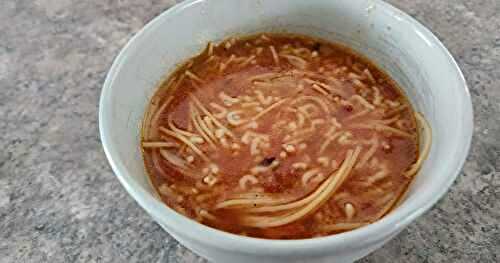 SOUPE TOMATES VERMICELLES CLASSIQUE