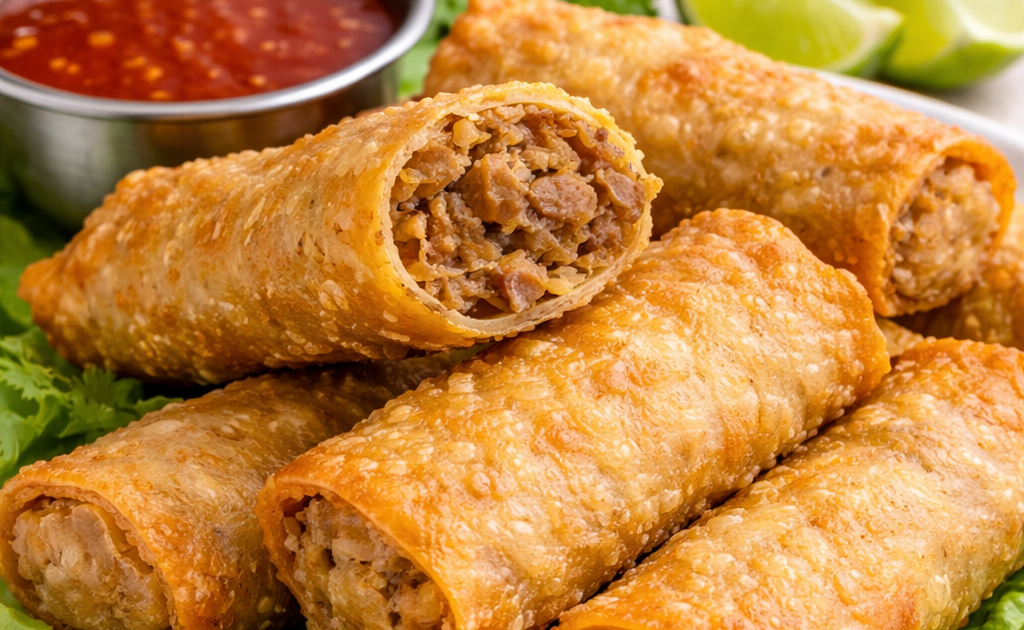 EGG ROLLS AU PORC (LILI)