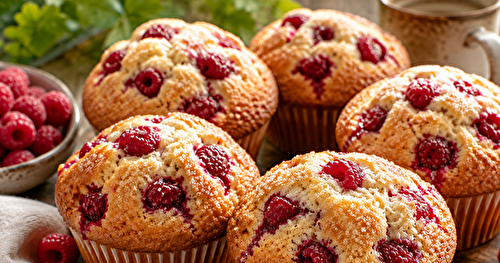 MUFFINS AUX FRAMBOISES
